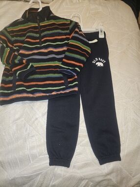 Old Navy Black Kids Joggers with Logo